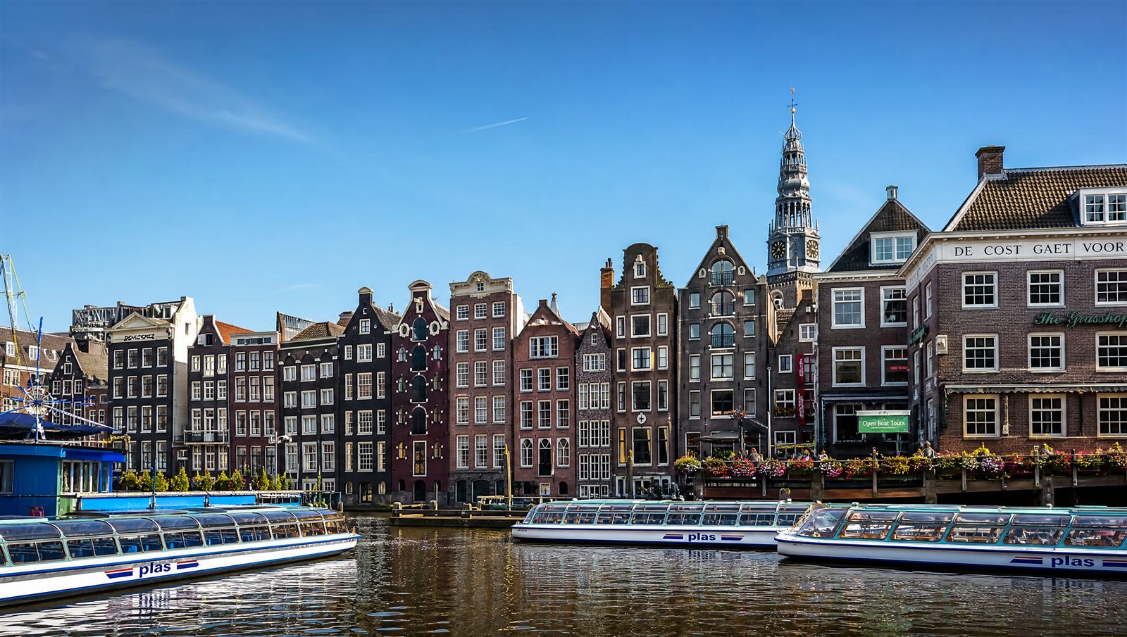 Skyline van Amsterdam