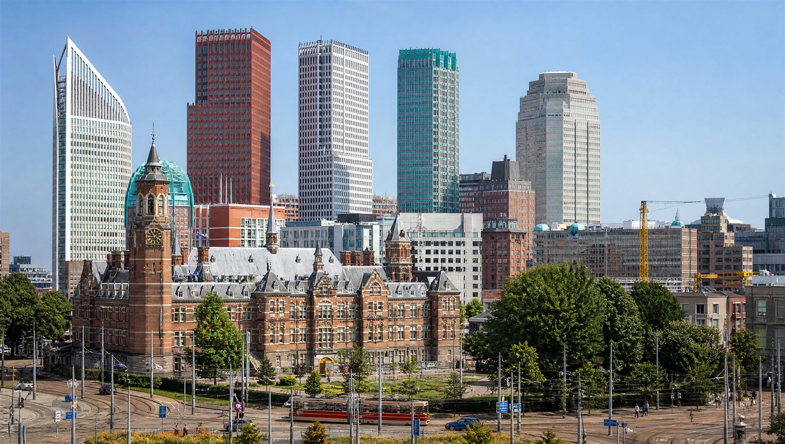 Skyline van Den Haag